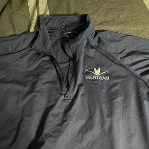 Bertram Yacht Long Sleeve 1/4 zip